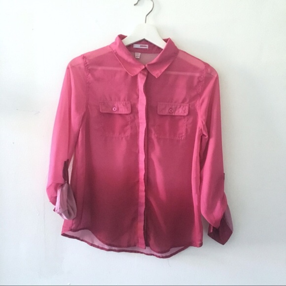 BONG pink ombré shirt